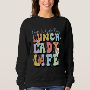 Leuke vrouwen Lunch Lady t-shirt School Cafetaria