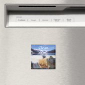 Leuke Vuile Waterval Vaatwasser Magnet (Insitu (Vaatwasser))