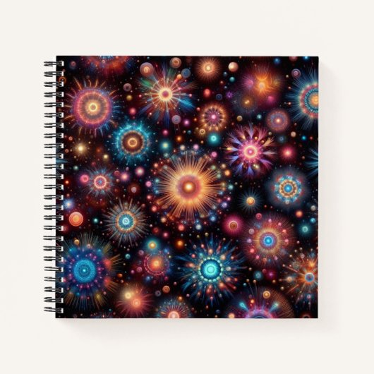 Leuke Vuurwerk Notitieboek (Voorkant)