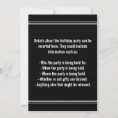 Leuke Vuurwerk + Regenboog Patroon "1" Verjaardag  Kaart (Achterkant)