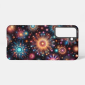 Leuke Vuurwerk Samsung Galaxy Hoesje (Achterkant horizontaal)