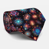 Leuke Vuurwerk Stropdas (Opgerold)