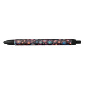 Leuke Vuurwerk Zwarte Inkt Pen (Voorkant)