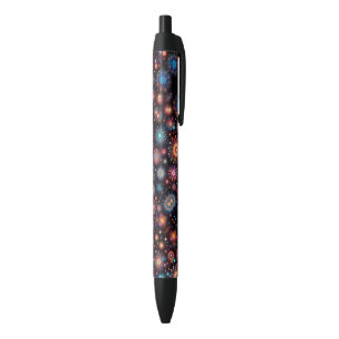Leuke Vuurwerk Zwarte Inkt Pen