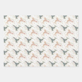 Leuke walvis baby dieren Geslacht Neutraal Gift Inpakpapier Vel (Voorkant 2)