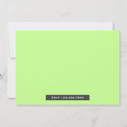 Leuke walvis eerste verjaardag partij foto uitnodi kaart (Achterkant)