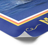 Leuke walvis print voor het klaslokaal Deep Blue B (Hoek)