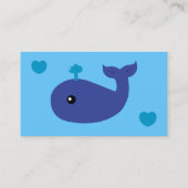 Leuke walvis Visitekaartjes (Achterkant)
