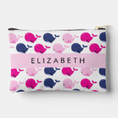 Leuke walvissen, Patroon van walvissen, Jouw naam Etui (Achterkant)