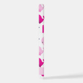 Leuke walvissen, Patroon van walvissen, Jouw naam iPhone Hoesje (Rechterkant)