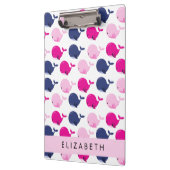 Leuke walvissen, Patroon van walvissen, Jouw naam Klembord (Links)