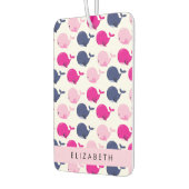 Leuke walvissen, Patroon van walvissen, Jouw naam Luchtverfrisser (Links)