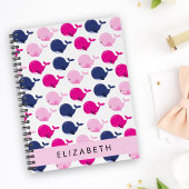 Leuke walvissen, Patroon van walvissen, Jouw naam Planner