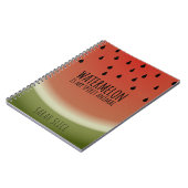 Leuke watermeloen is mijn Spirit Animal Fruity Not Notitieboek (Linkerzijde)