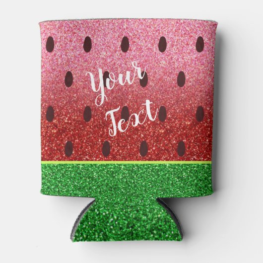 Leuke watermeloen koelbox blikjeskoeler (Voorkant)