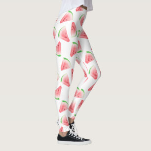 Leuke Watermeloen Patroon All-Over-Print Leggings