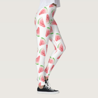 Leuke Watermeloen Patroon All-Over-Print Leggings