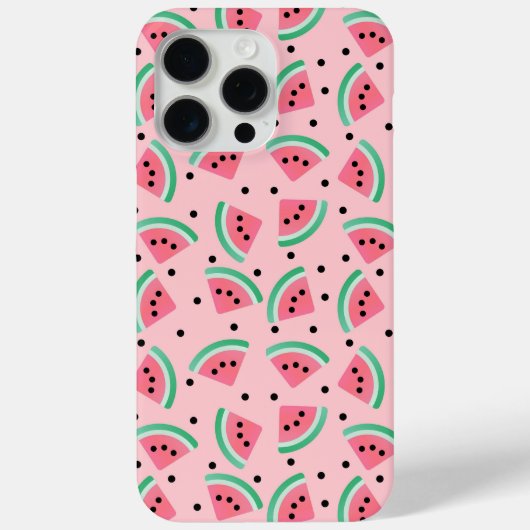 Leuke Watermeloen Slice Patroon Zomer Vibes Case-Mate iPhone Case (Achterkant)