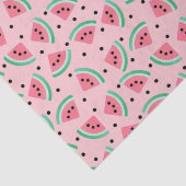 Leuke Watermeloen Slice Patroon Zomer Vibes Tissuepapier (Detail)