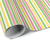 Leuke watermeloen strepen cadeaupapier (Rol Hoek)