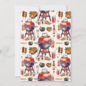 Leuke Waterverf Baby Q Baby shower Kaart (Achterkant)