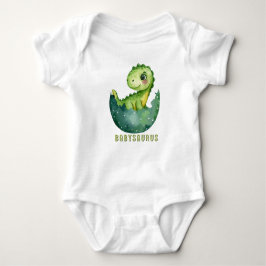 Leuke Waterverf Babysaurus Dinosaur Romper