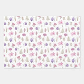 Leuke Waterverf Bloemen Bloemen Bloemen Tuin Cadea Inpakpapier Vel (Voorkant 2)
