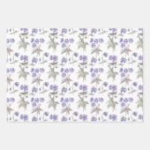 Leuke Waterverf Bloemen Bloemen Bloemen Tuin Cadea Inpakpapier Vel (Voorkant)