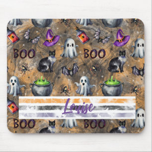 LEUKE WATERVERF HALLOWEEN GEESTEN KATTEN VLEERMUIZ MUISMAT