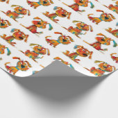 Leuke Waterverf honden Cadeaupapier (Hoek)