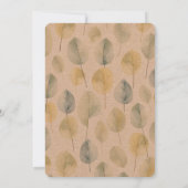 Leuke Waterverf Koala Beer Baby shower Kaart (Achterkant)