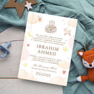 Leuke Waterverf Neutrale Islamitische Aqiqa Aqeeqa Kaart