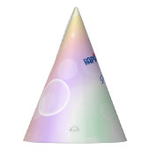 Leuke Waterverf pastel eenhoorns regenboog donuts Feesthoedjes (Links)