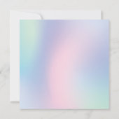 Leuke Waterverf pastel Eenhoorns Regenboog Verjaar (Achterkant)