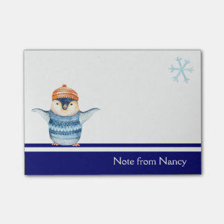 Leuke Waterverf Pinguïn Post-it® Notes