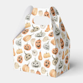 Leuke Waterverf pompoenpatroon Bedankdoosjes (Achterkant)