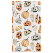 Leuke Waterverf pompoenpatroon Klein Cadeauzakje (Achterkant)