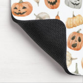 Leuke Waterverf pompoenpatroon Muismat (Hoek)