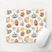Leuke Waterverf pompoenpatroon Muismat (Met muis)