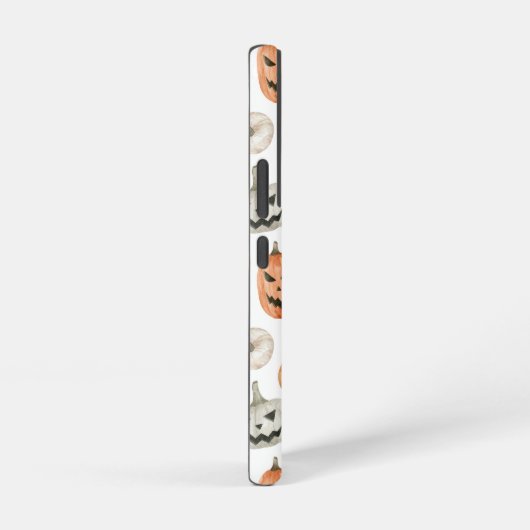 Leuke Waterverf pompoenpatroon Samsung Galaxy Hoesje (Rechterkant)