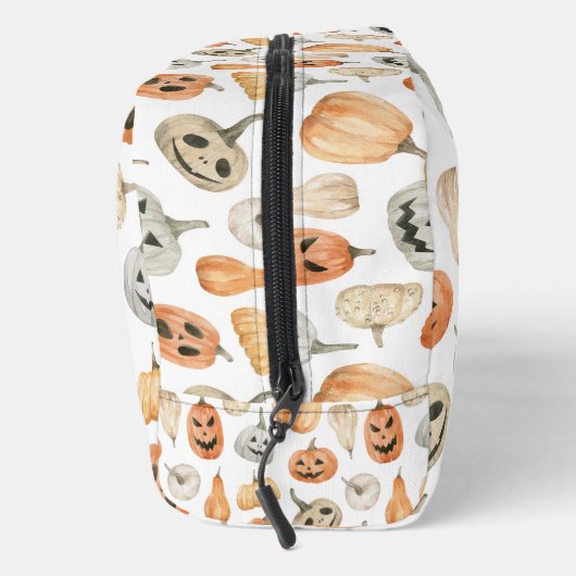 Leuke Waterverf pompoenpatroon Toilettasje (Rechts)