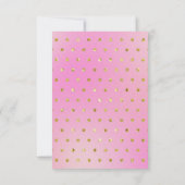 Leuke Waterverf Tea Party Vrijgezellenfeest Bedankkaart (Achterkant)