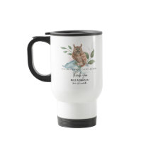 Leuke Waterverf Uil voor Dank u