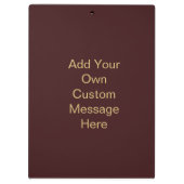 Leuke Waterverf Vlinder Motivatie Klembord (Achterkant)