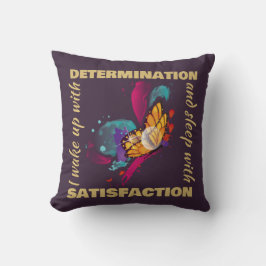 Leuke Waterverf Vlinder Motivatie Kussen