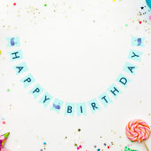 Leuke Waterverf Whale Party Pet Verjaardag Vlaggetjes