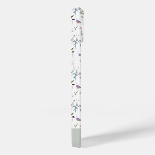 Leuke Waterverf  Wildflower gepersonaliseerd Case-Mate iPhone Case (Achterkant / Rechts)