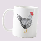 Leuke Waterverf Wyandotte Chicken Koffiemok