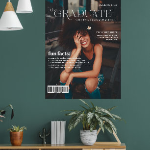 Leuke weetjes Afstudeer Magazine Omslagfoto Poster