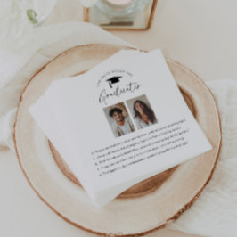 Leuke weetjes over de 2 afgestudeerden servet